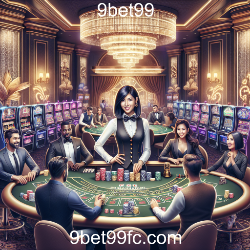 A Experiência Imersiva do Cassino Ao Vivo no 9bet99